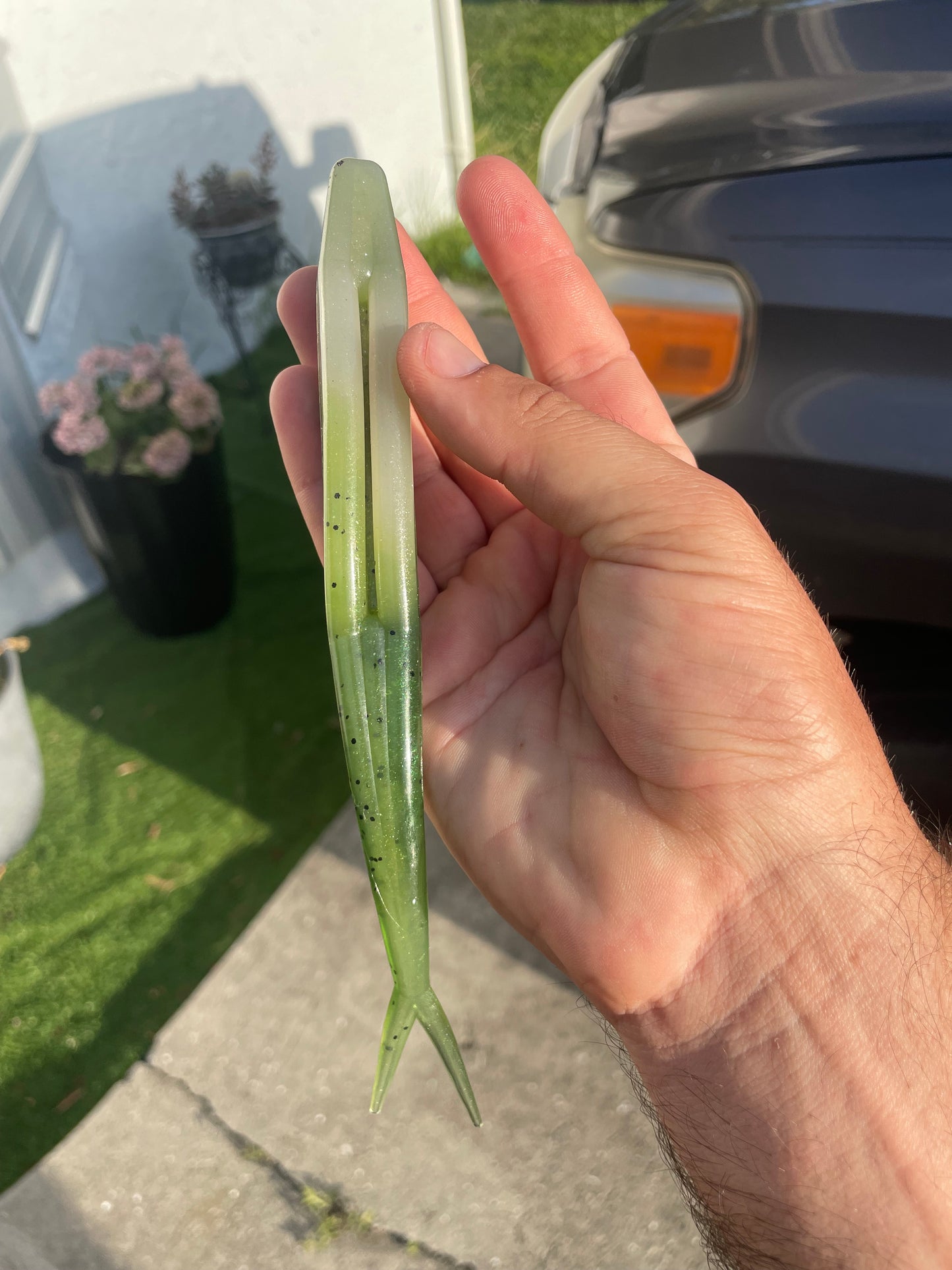 8" Fluke-Olive Fade