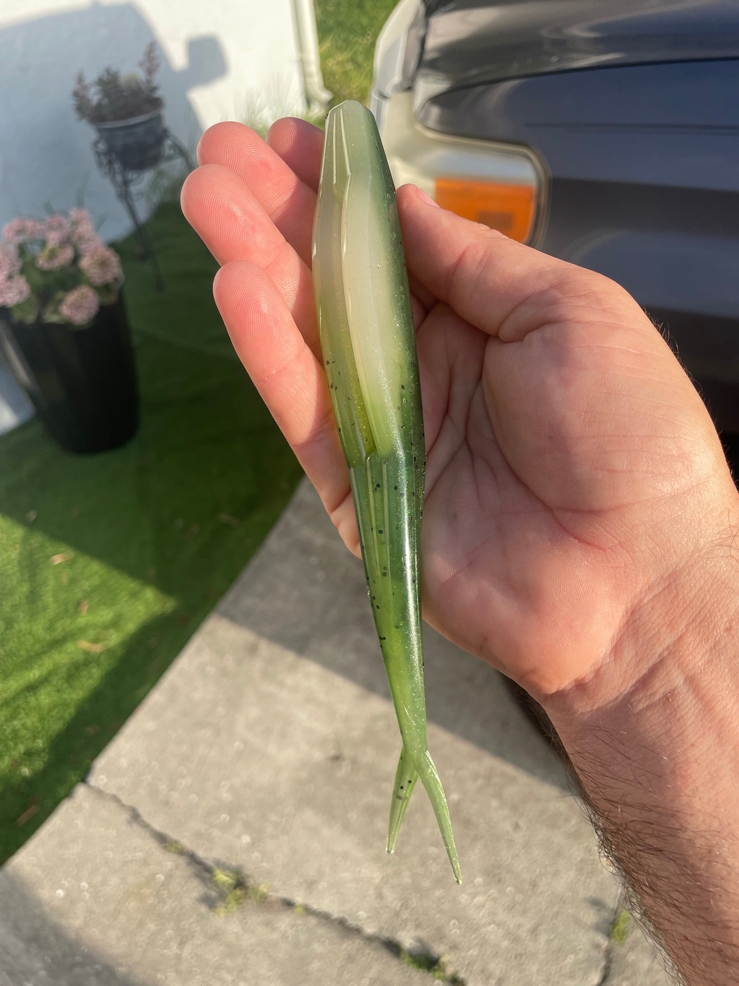 8" Fluke-Olive Fade