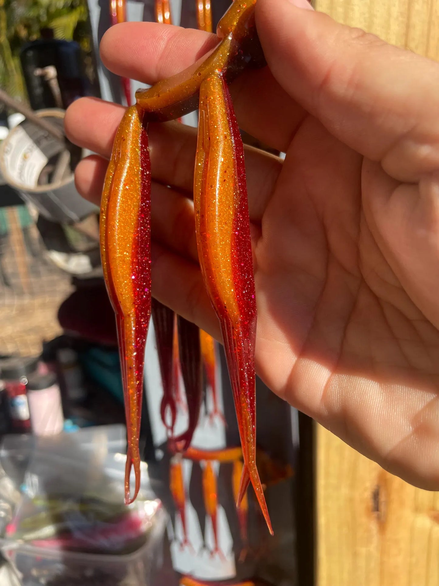 5" Fluke-Molten Craw (6-Pack)