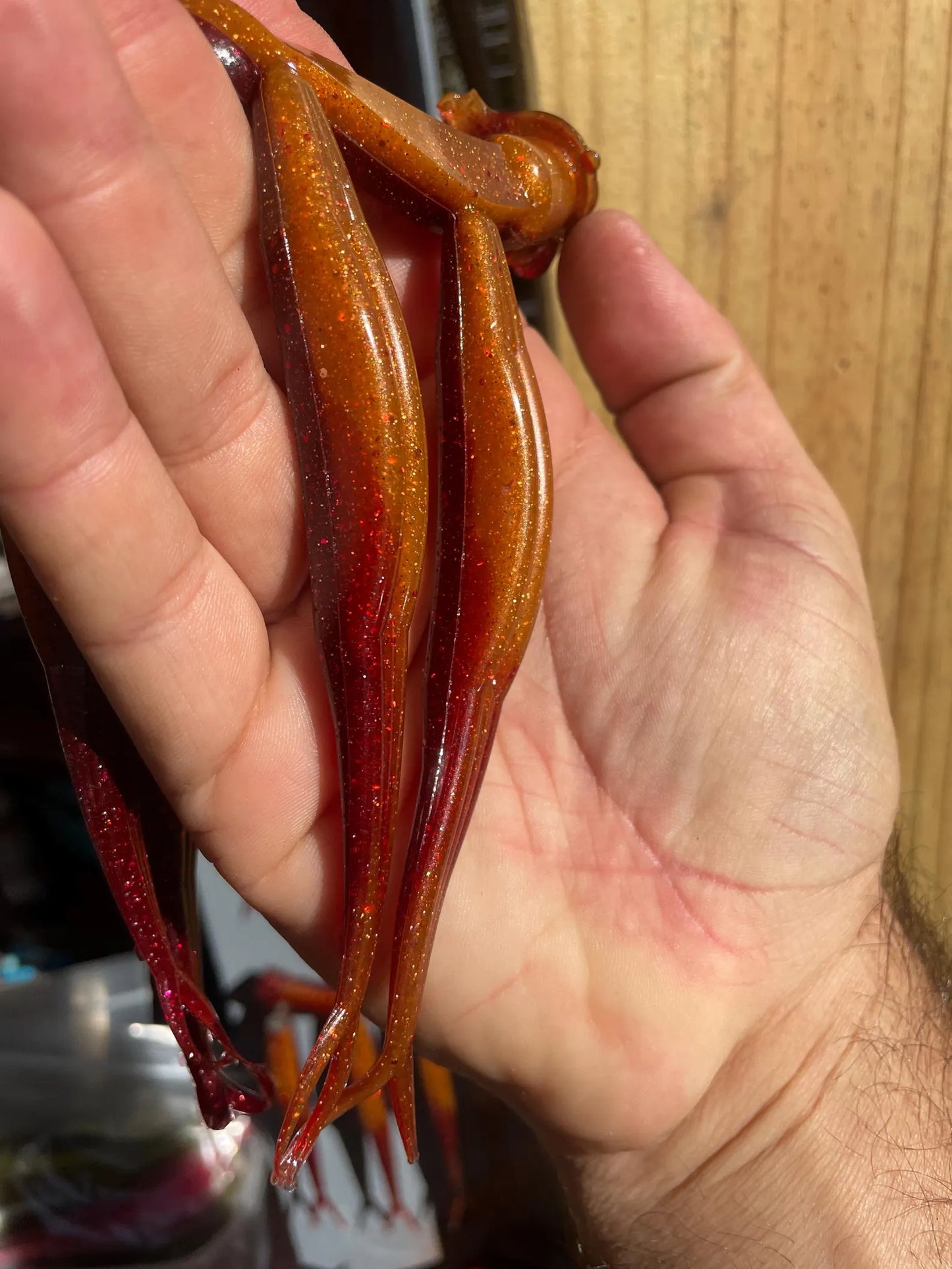 5" Fluke-Molten Craw (6-Pack)