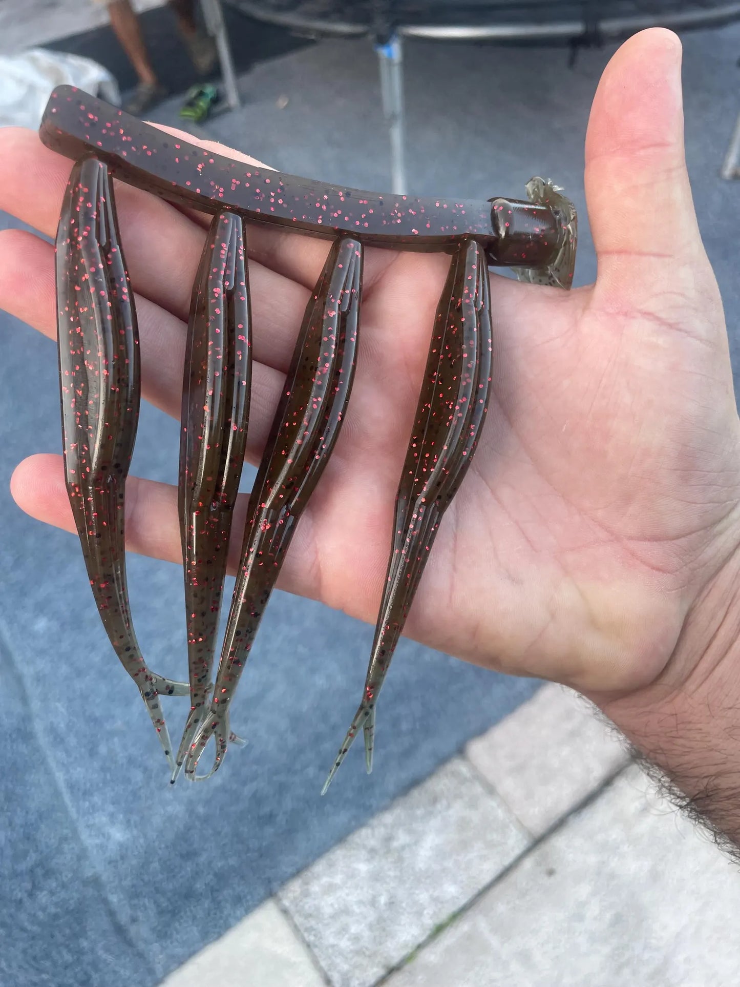 5" Fluke-Pumpkin Red (6-Pack)