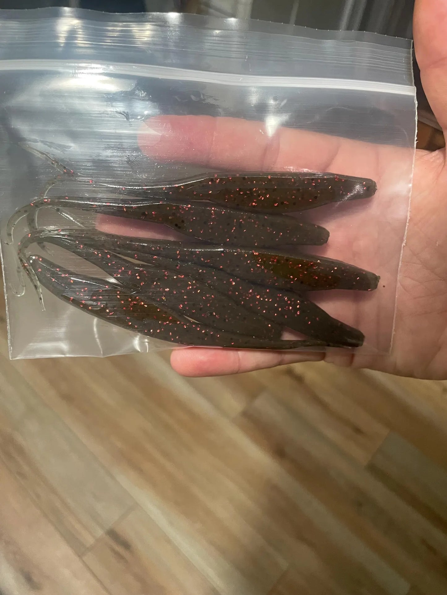 5" Fluke-Pumpkin Red (6-Pack)