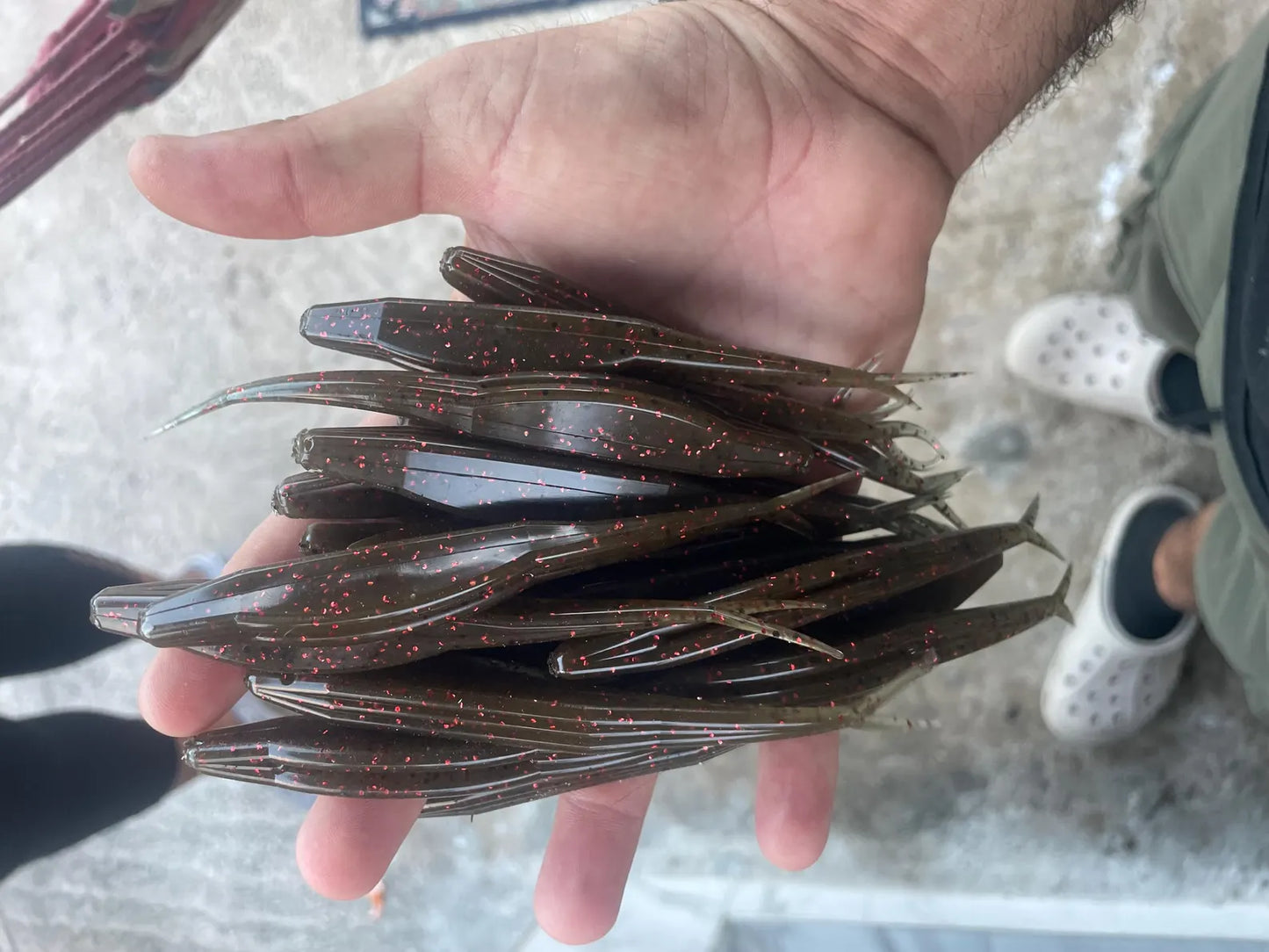 5" Fluke-Pumpkin Red (6-Pack)