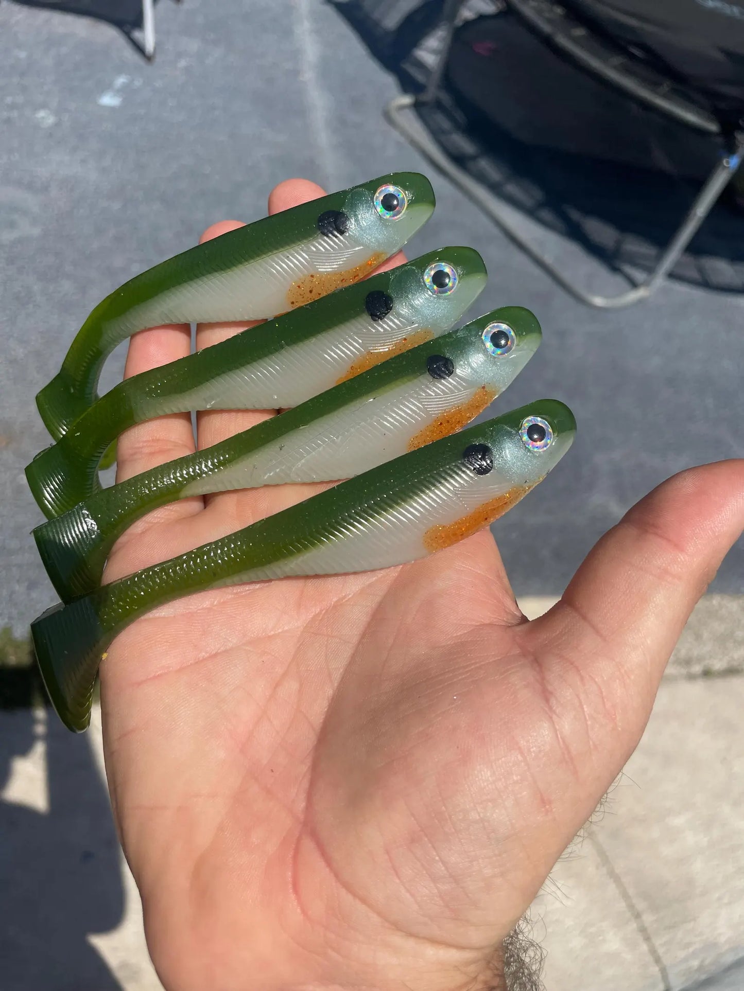 5" Swim Bait- Orange Belly Blue Gill
