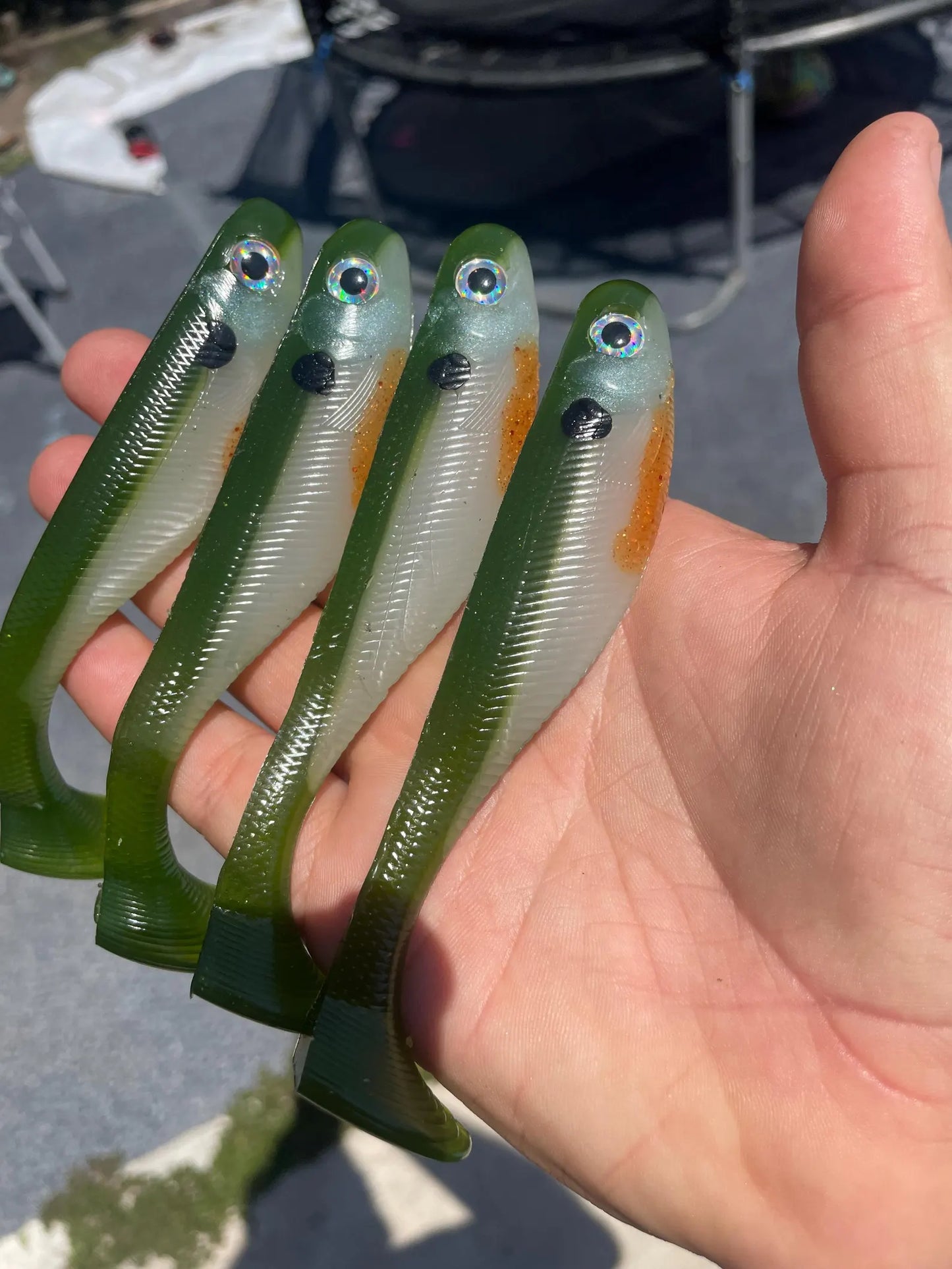 5" Swim Bait- Orange Belly Blue Gill