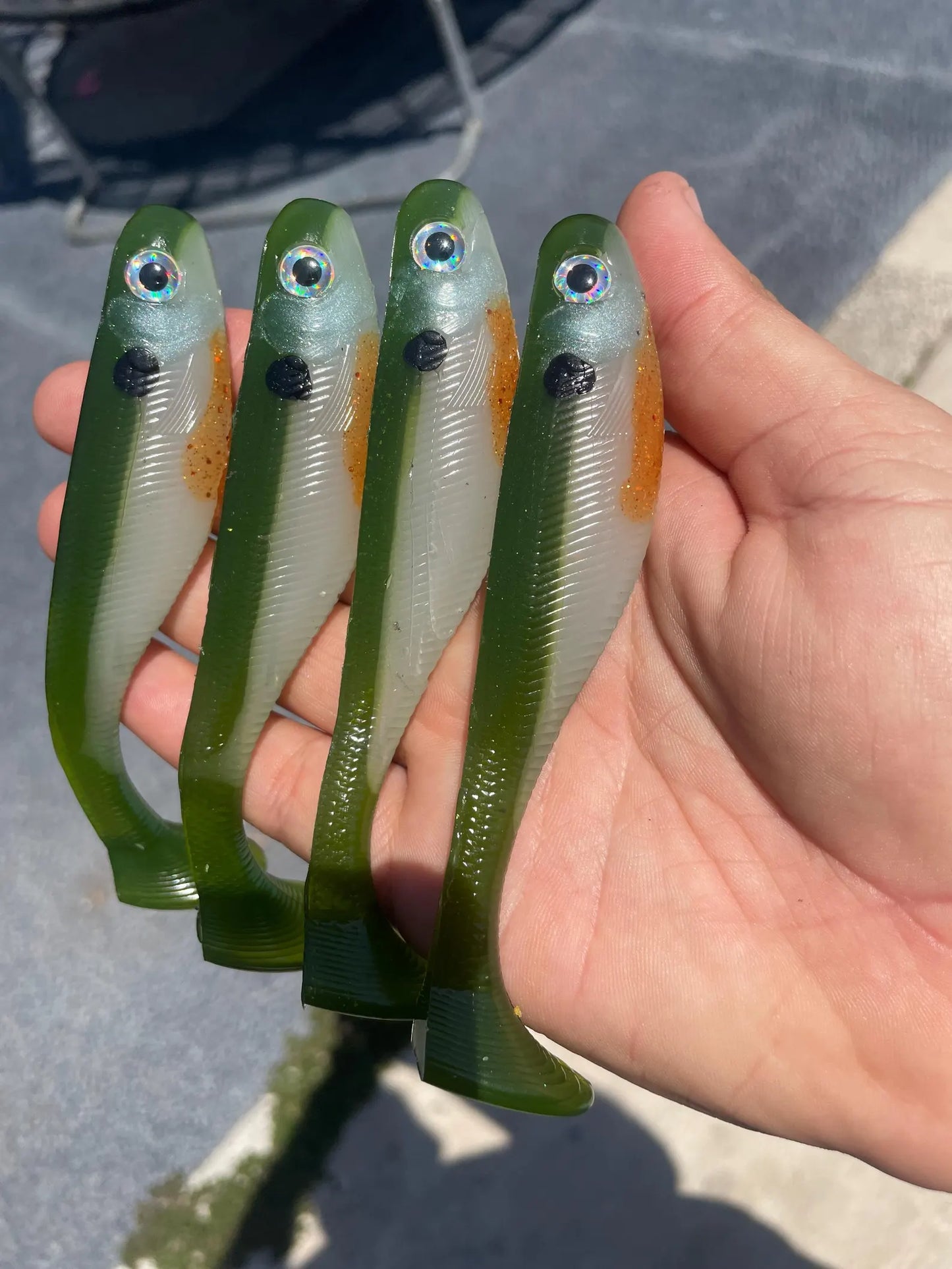 5" Swim Bait- Orange Belly Blue Gill